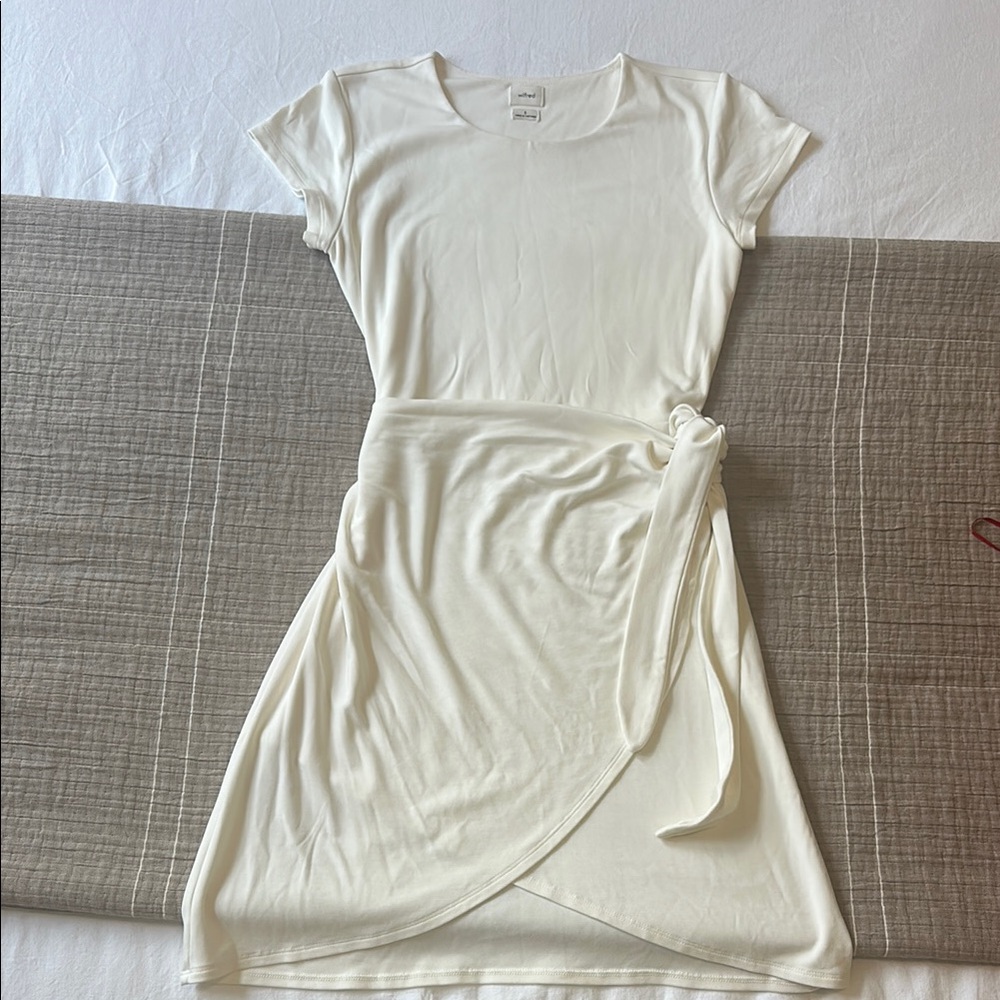 Wilfred Cream Mini Dress